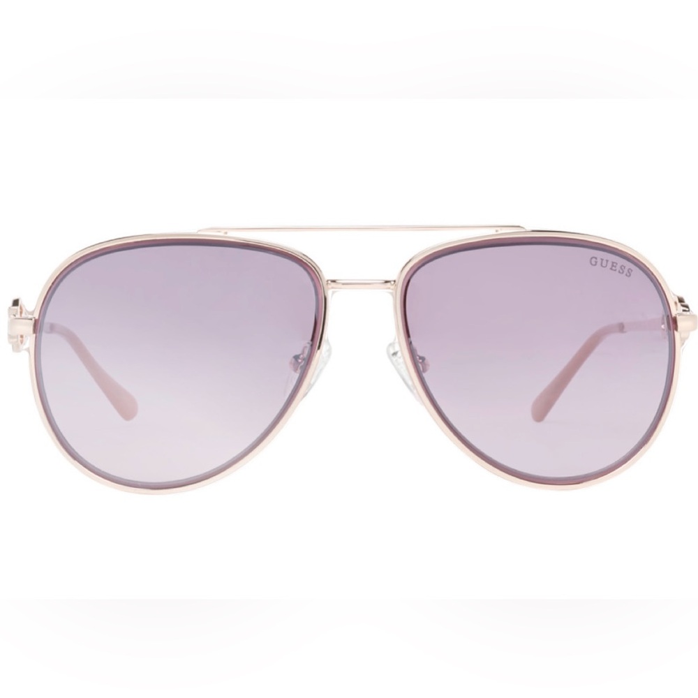 NWOT Guess rose gold sunglasses, GF 0344